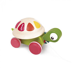 Juratoys-janod Tortue à tirer Zigolos - Vert