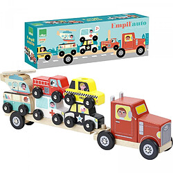 Vilac Voiture empilable en bois - Or