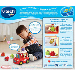 Vtech Ma Totomobile des formes - Multicolore pas cher