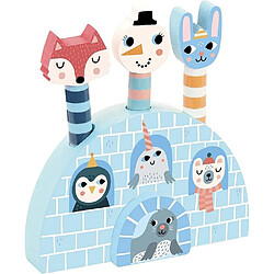 Vilac Jouet d'éveil pop up en bois - Multicolore