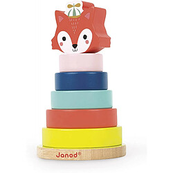 Juratoys-janod Jouet empilable renard - Multicolore