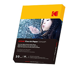 Kodak Papier Photo Mat 230g - A6 - 50 Feuilles