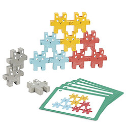 Goula jouet à empiler lapins en bois