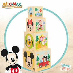 Avis Disney blocs empilables en bois - Multicolore