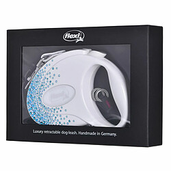 Avis Laisse Flexi Glam Splash - Blanc