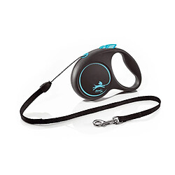 Flexi Black Design S Cord - Noir/Bleu
