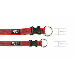 Acheter Julius-K9 Collier - Gris/Rouge - Taille L