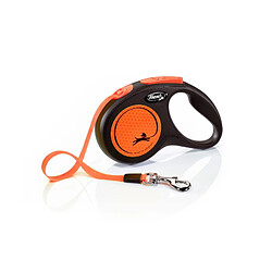 Flexi New Neon S - Noir/Orange