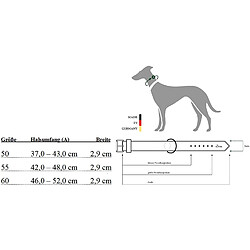 Hunter Softie Deluxe Collier 50 - Noir
