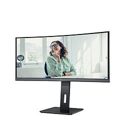 Acheter AOC CU34P3CV écran plat de PC 86,4 cm (34) 3440 x 1440 pixels UltraWide Quad HD LED Noir
