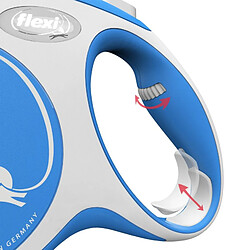 Flexi New Comfort 5m - Bleu