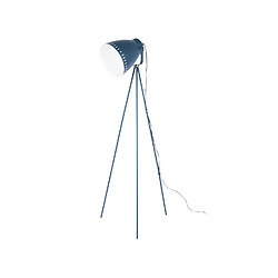 LEITMOTIV Lampadaire design trepied Mingle - H. 145 cm - Bleu