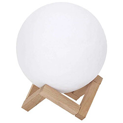 The Home Deco Factory Lampe ronde - Support bois