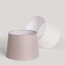 ILUZZIA Priya Abat-jour - Taupe pas cher