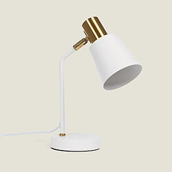 Ledkia Lampe de Bureau Tatlin - Blanc