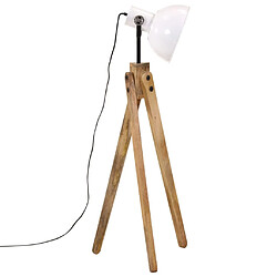 Acheter VidaXL Lampadaire Blanc Bois