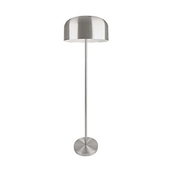 Leitmotiv Lampadaire Métal Capa Argent