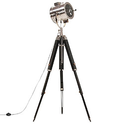 vidaXL Lampadaire Tripode Bois