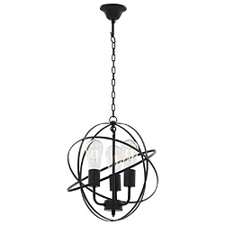 Acheter vidaXL Lampe Suspendue Sphère - Noir