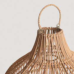 ILUZZIA Ledkia Abat-jour Suspension Tahani - Naturel