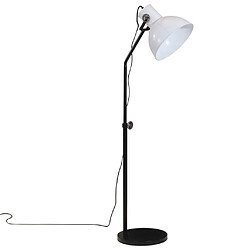 vidaXL Lampadaire industriel - Blanc