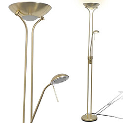VidaXL Lampadaire LED - Réglable