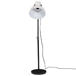 Avis vidaXL Lampadaire industriel - Blanc