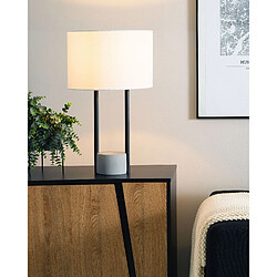 BELIANI Lampe à poser REMUS - Blanc