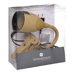 Avis Atmosphera Lampe à pince Sily en métal - Ocre