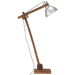 Acheter VidaXL Lampadaire Bois de manguier - Argenté