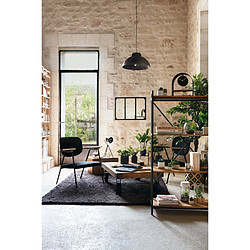 Atmosphera Lampe trépied en métal - Noir