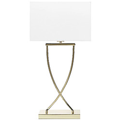 BELIANI Lampe à poser YASUNI Blanc