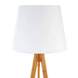Atmosphera Lampadaire bambou Bahi - Hauteur 160 cm - Blanc