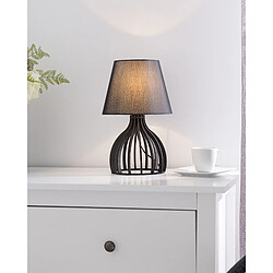 Beliani Lampe AGUEDA Noir