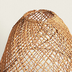 ILUZZIA Ledkia Abat-jour Suspension Toraja - Rotin Naturel