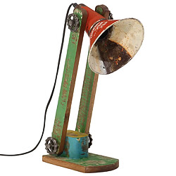 VidaXL Lampe de bureau mélange des couleurs