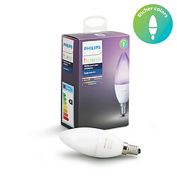 Philips Hue Ampoule Flamme White & Color E14