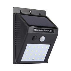 Wewoo Lampe Solaire Extérieure Noire