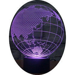 YONIS Lampe 3D Globe Terrestre