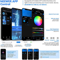 Neewer 660 Pro Pack de 2 pas cher