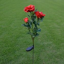 Wewoo Lanterne LED Solaire Rose
