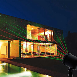 Wi-light Projecteur laser extérieur IP65