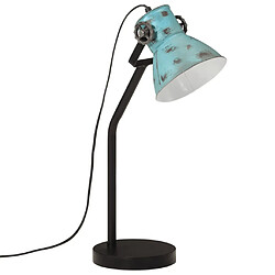VidaXL Lampe de Bureau Bleu Délavé