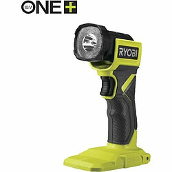 RYOBI 18V Lampe torche LED Lampe torche LED - Tête orientable - Ampoule LED 280 Lumens - Fonctionne sur batterie 18V