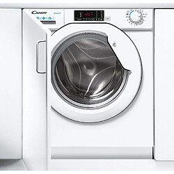 Candy CBW27D1E-S Lave-linge intégrable - 7 kg - 1200 tours/min - Classe D - Electronique - Blanc