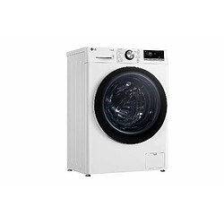 Lg F2R7S09TSWC - Blanc Lave-linge frontal - 9 kg - 1200 tr/min - Moteur à induction - Classe énergétique A - Essorage B - Affichage du temps restant - Niveau sonore 71 dB