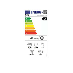 Beko WTV95220W - Blanc pas cher