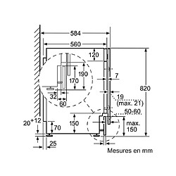 Bosch WKD28543FR - Blanc