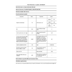 Whirlpool WBC3C26B - Noir