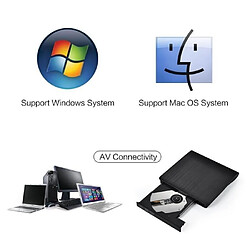 Graveur CD DVD Externe USB 3.0